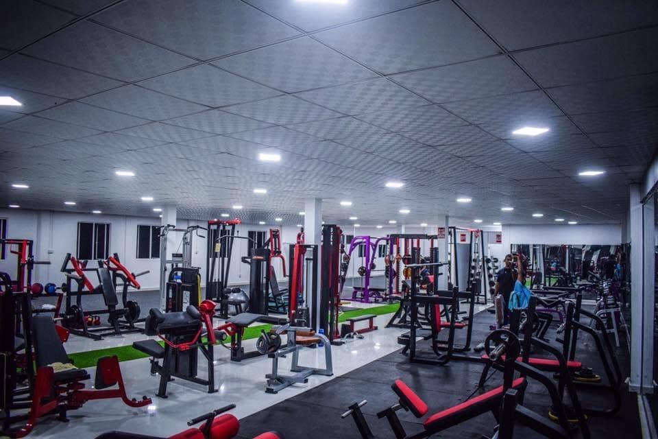 The original LifeLight Fitness floor in Nittambuwa